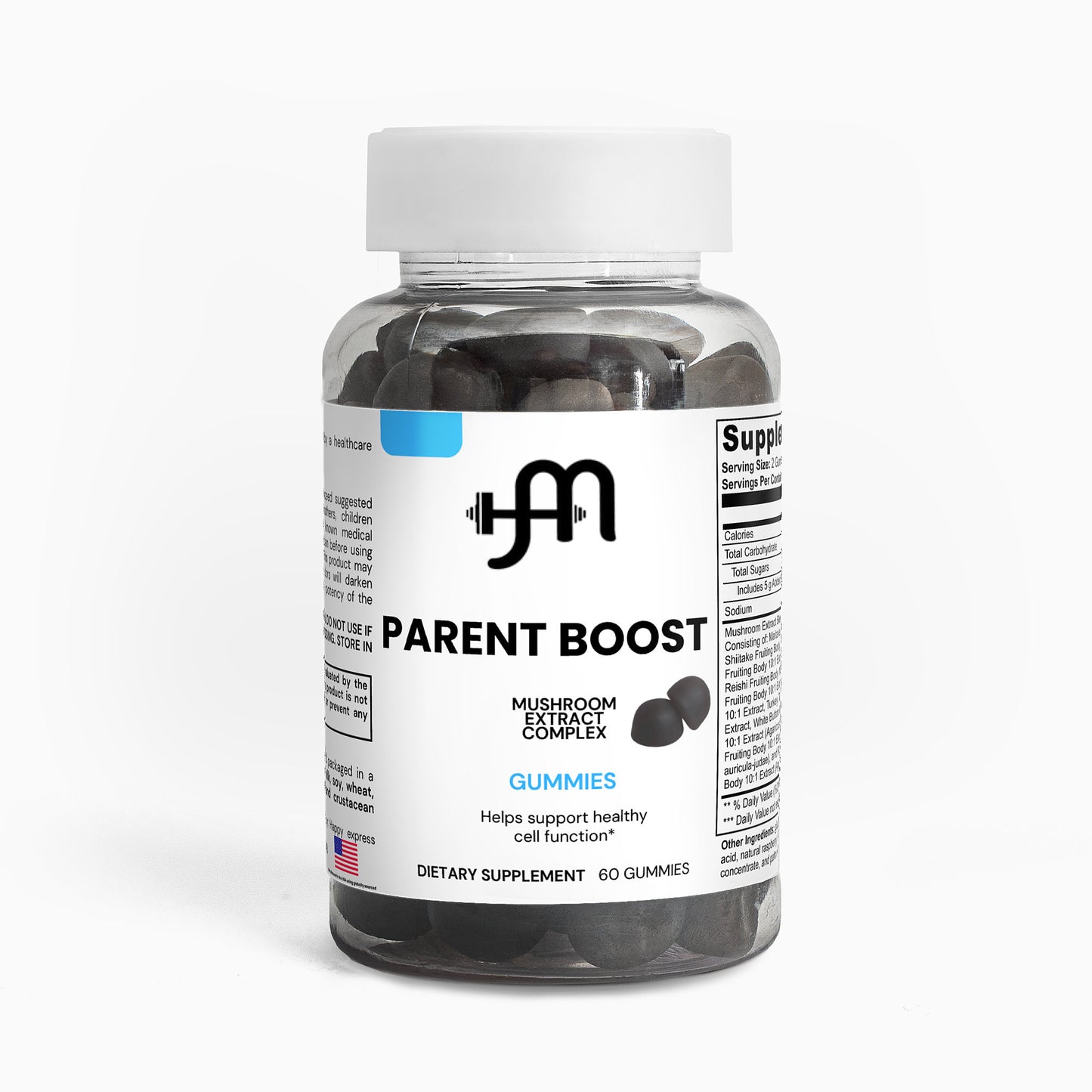 Parent Boost – Natural Focus & Energy for Busy Parents 🧠🍄