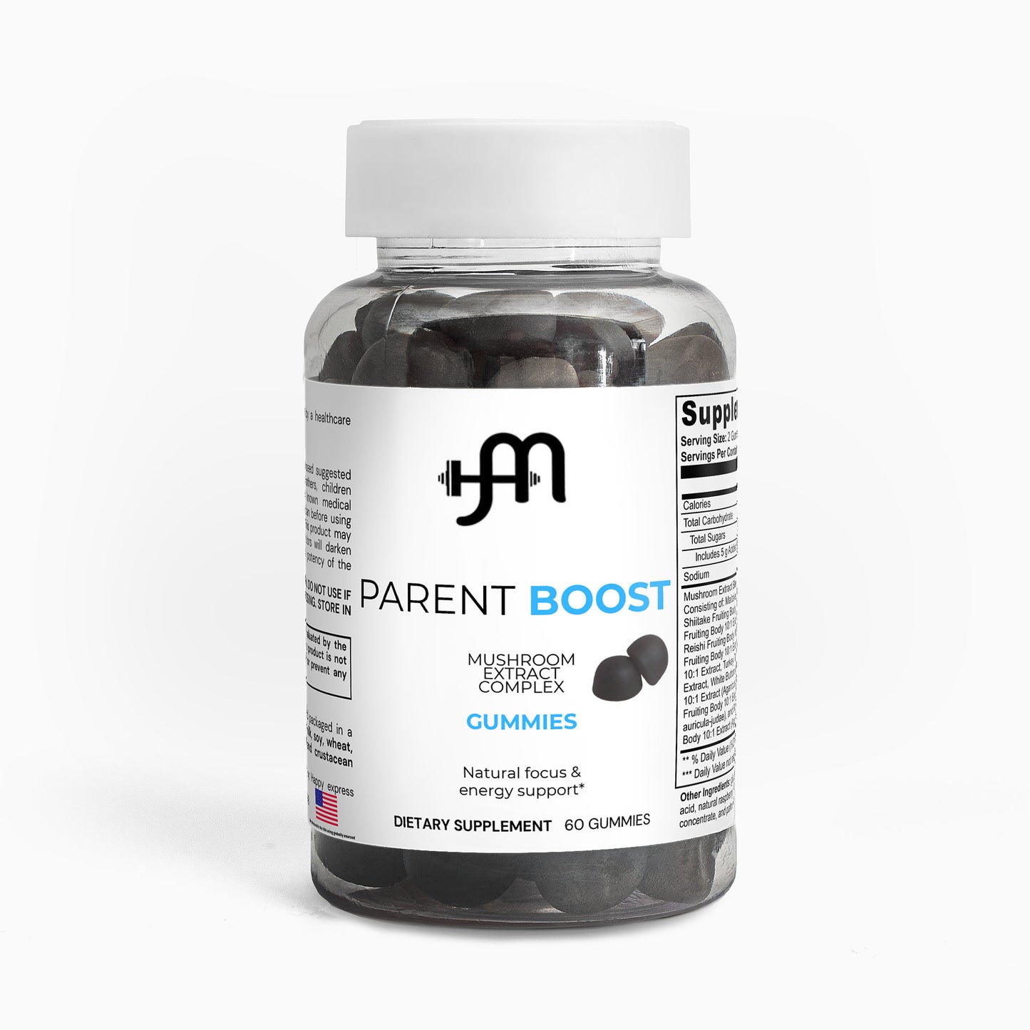 Parent Boost – Natural Focus & Energy for Busy Parents 🧠🍄