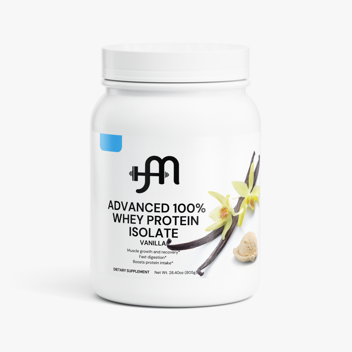 Advanced 100% Whey Protein Isolate (Vanilla)