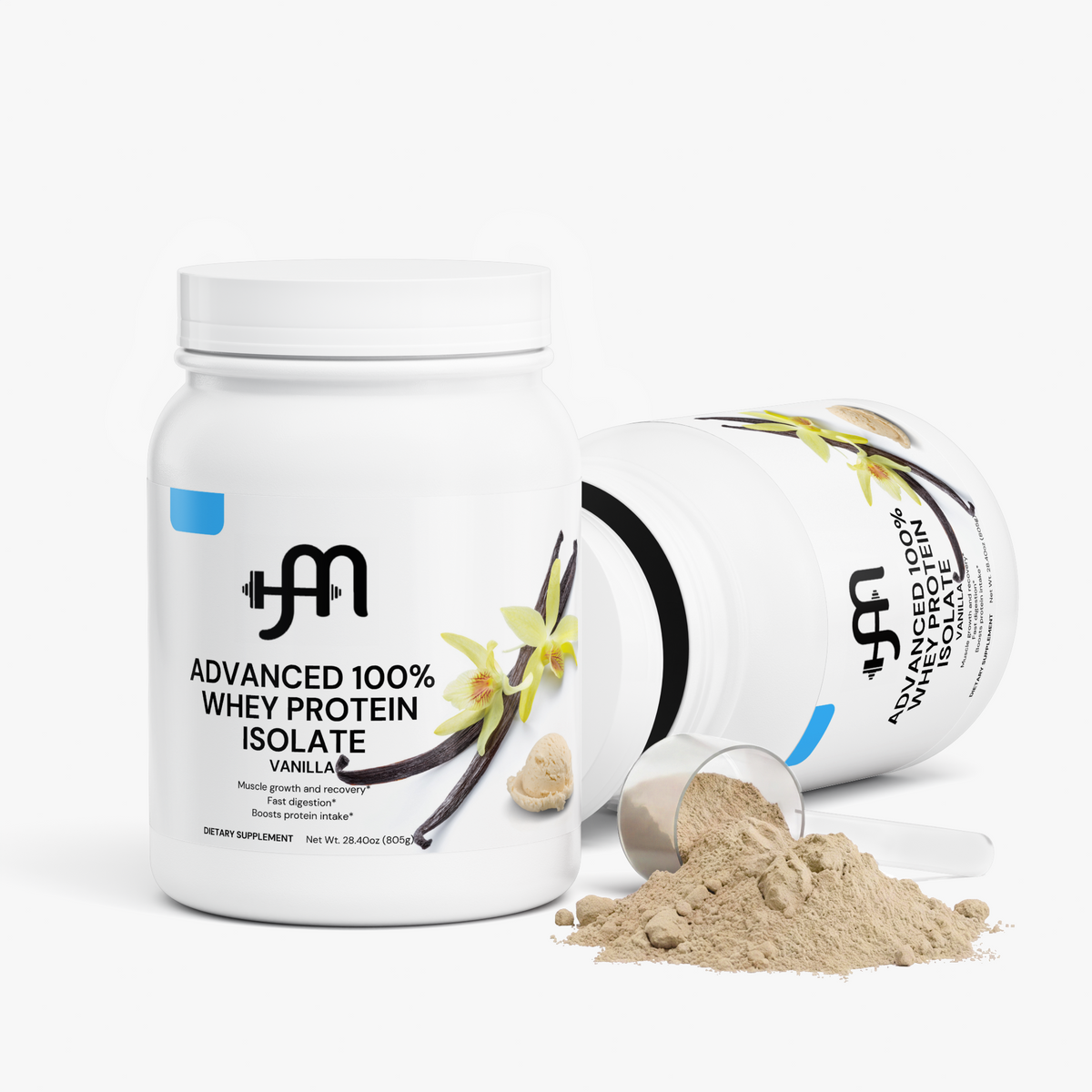 Advanced 100% Whey Protein Isolate (Vanilla)