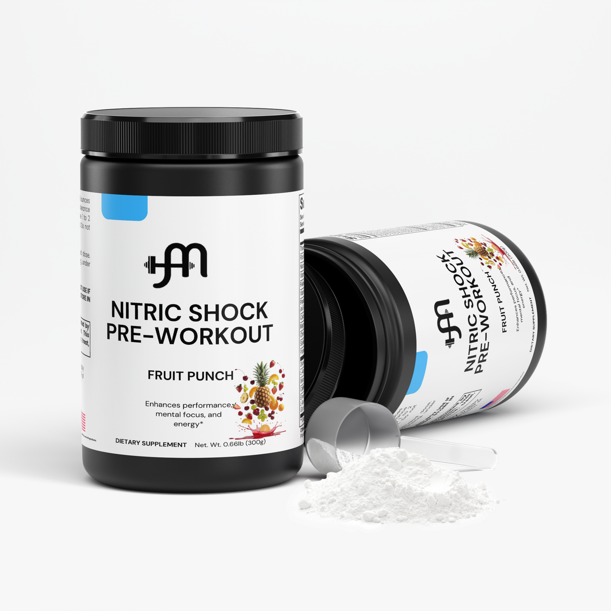 Nitric Shock Pre-Workout Powder (Fruit Punch)
