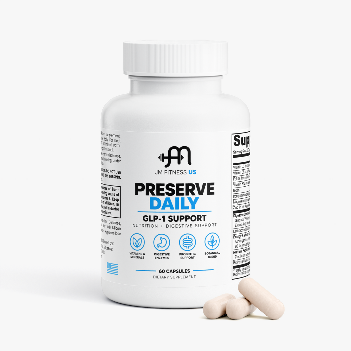 JM Preserve Daily | GLP-1 Support