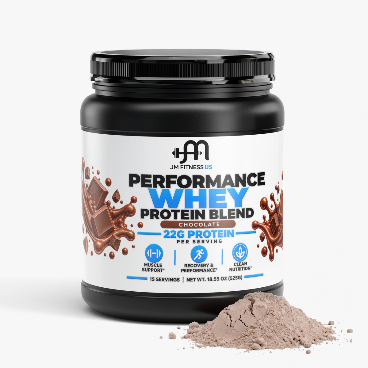 JM Performance Whey — Chocolate