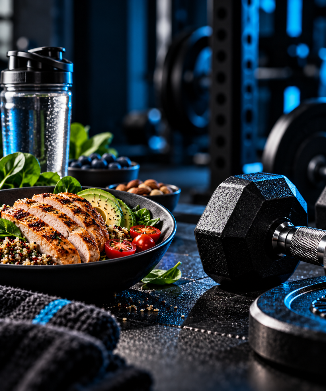 Nutrición y fuerza durante el proceso GLP-1